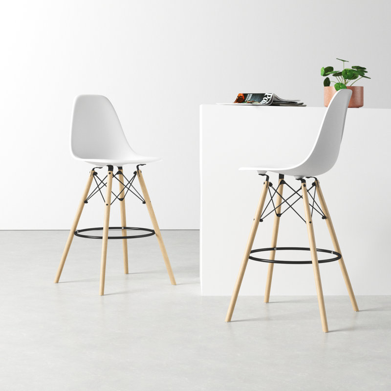 Emily Henderson Bar Stools AllModern Jordan Bar Counter Stool