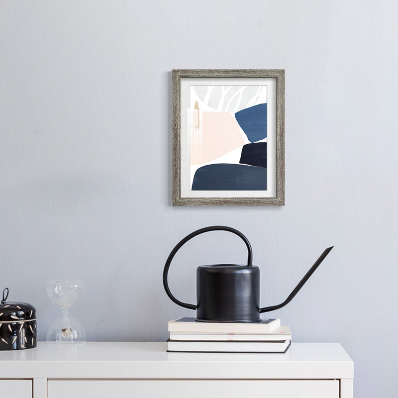 DenimAndSandIIPremiumGalleryWrappedCanvas-Framed Print, 25.5'' H x 17.5'' W, Distressed