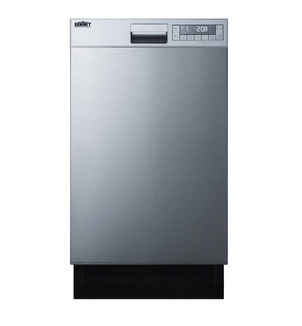 Summit Appliance Apartment Friendly 49 Decibel ENERGY STAR Certified Built-In Dishwasher Hybrid Summit Appliance