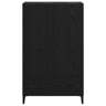 17 Stories Highboard Black Oak 70 X 31 X 115 Cm Engineered Wood And ...