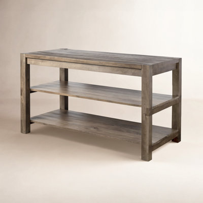Dennis Solid Wood Kitchen Island