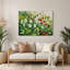 Art mural en métal Botanical Wild Strawberry Green-1086272981