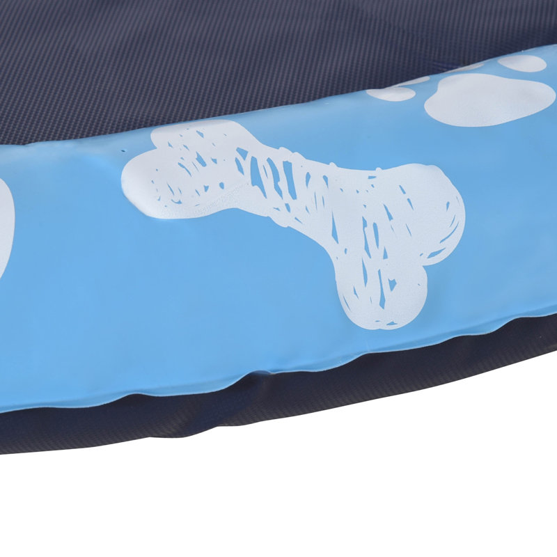0.55cm H x 170cm W x 170cm D Plastic Foldable Dog Pool