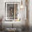 Bilgi Glass Flat Wall Mirror-1959759293