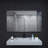 Round Metal Frame Hanging Wall Bathroom Mirror-706407989-706407988