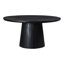 Cember Round Solid Wood Dining Table