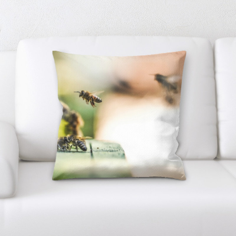 Microsuede Throw Pillow