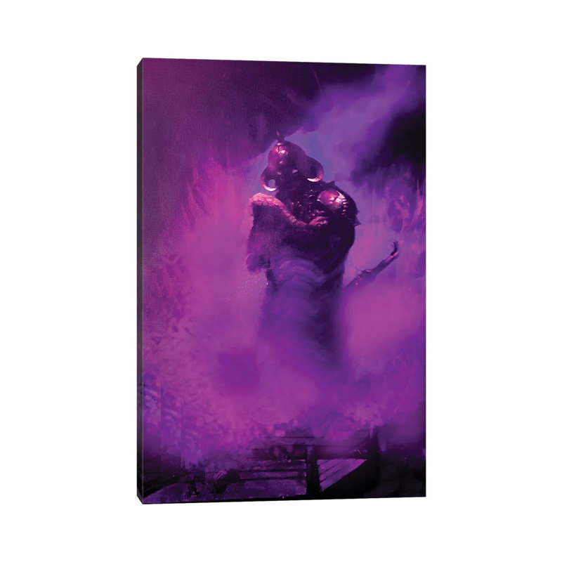 Odyssey Of Death by Frank Frazetta - Wrapped Canvas Print, 30.48cm H x 20.32cm W x 1.9cm D