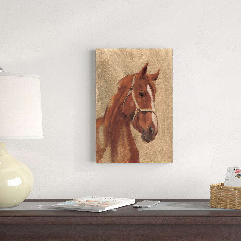 Thoroughbred II, H 18 po x l 12 po