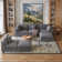 156.6'' Oversized U Shaped 6 Piece Modular Cloud Sectional Sofa with Two Ottoman