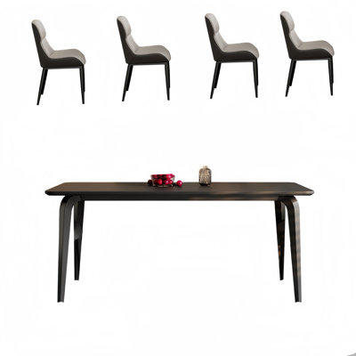 Ollayos 4 - Person Four Leg Dining Set
