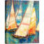 Colour Sails II by Luigi Florio - Wrapped Canvas Painting-1105932479