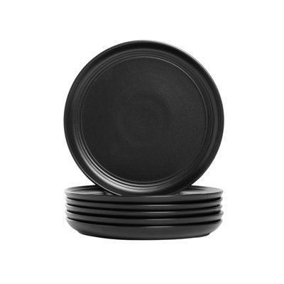 Double Line 8.25" Salad Plate, Set Of 6