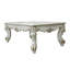 Table basse avec pieds à volutes Pearl
