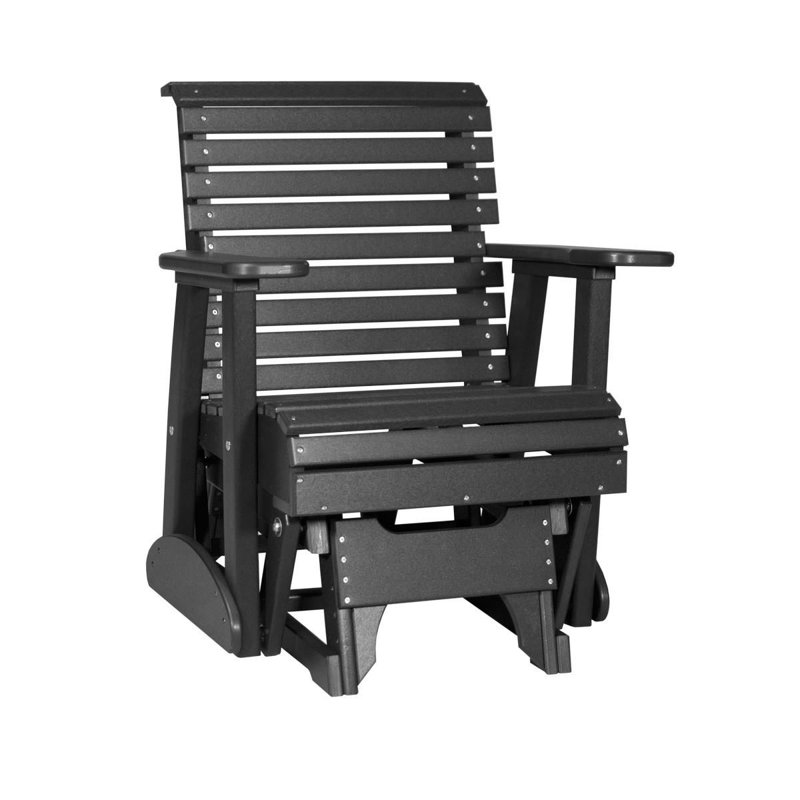 Chaise coulissante simple Arti, Noir