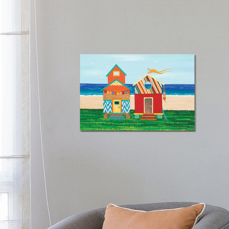 Beach Holiday I by Lisa Frances Judd - Wrapped Canvas Gallery-Wrapped Canvas Giclée, 20.32 cm H x 30.48 cm W