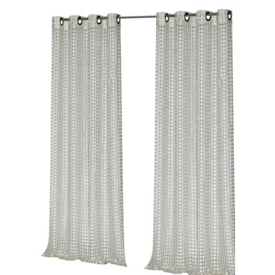 Ramsay Semi Sheer Curtain Pair