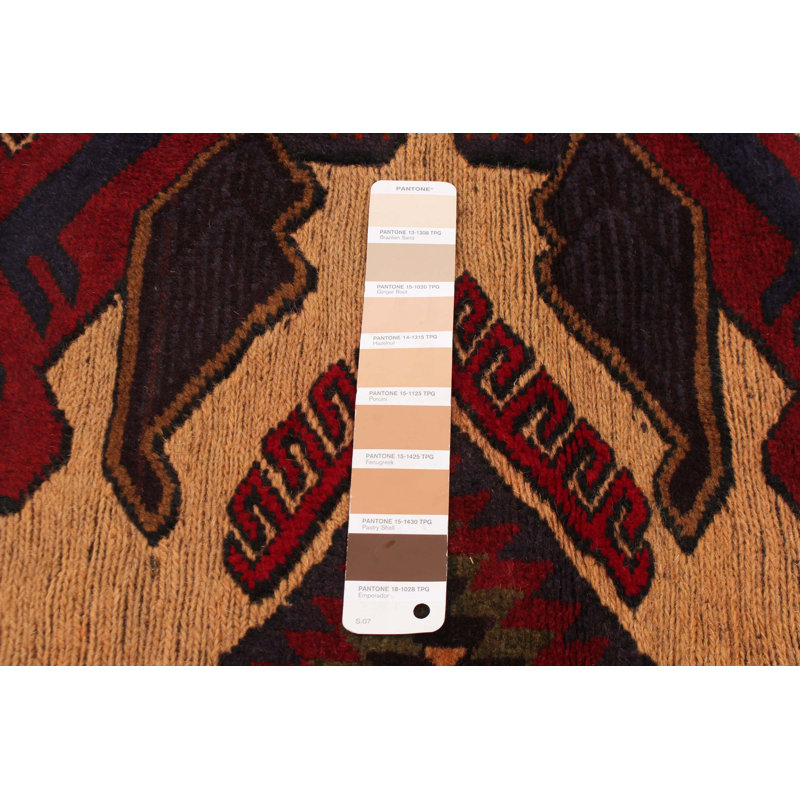 Tapis brun clair Aleyna 3 pi 11 po x 6 pi 0 po