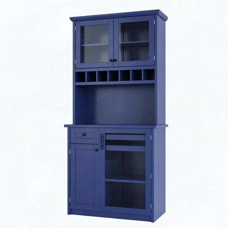 Armoire de cuisine Farmhouse, Bleu