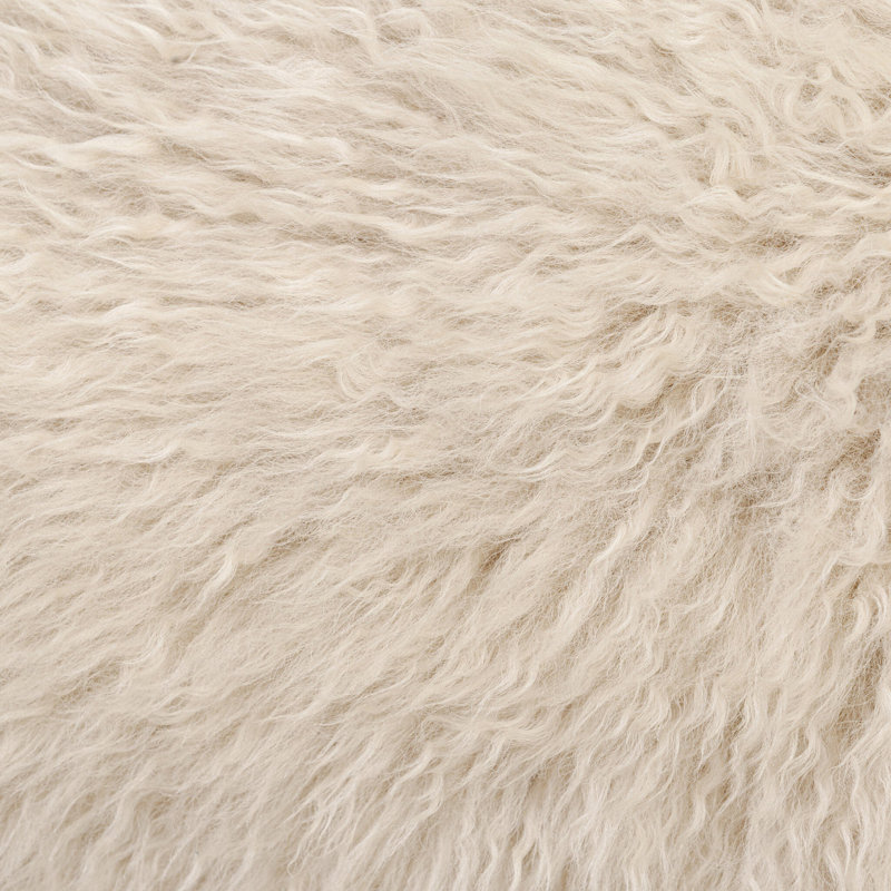 FENN Armchair, Champagne Mongolian Fur