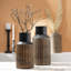  Vase en bois | Vase décoratif fabriqué à la main | Décoration rustique en bois | 6,5 x 12,5 po-453031053-453031051