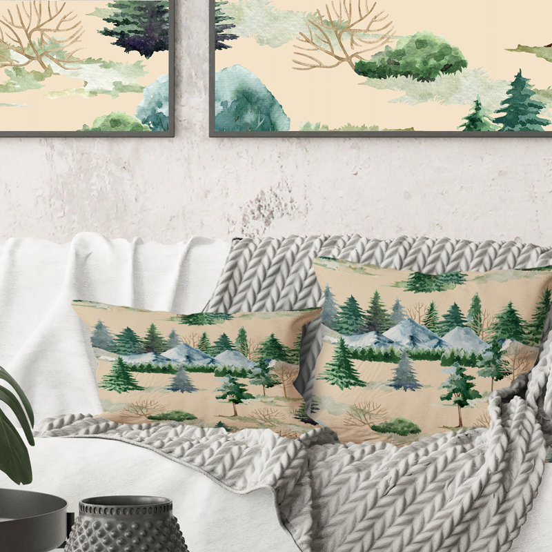 Coussin Pines In Wild Mountain Landscape