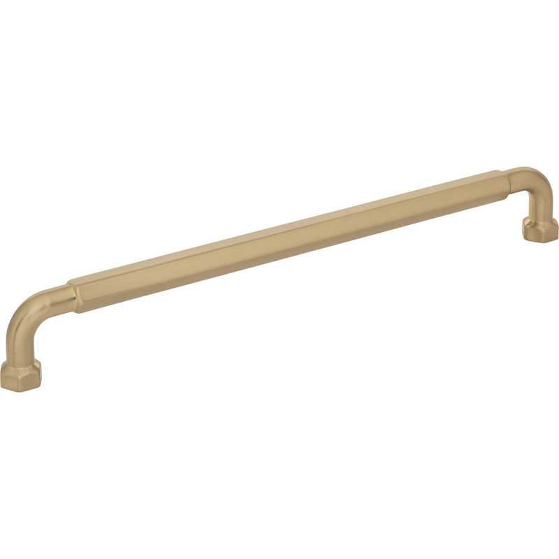 Dustin Bar Pull, Honey Bronze, 8 13/16" Center To Center