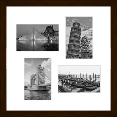 Liudvikas Wood Picture Frame with Mat