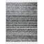 Tapis gris anthracite / gris en laine / viscose Powell-1039608309