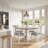 Tannen 4 - Person Pedestal Dining Set