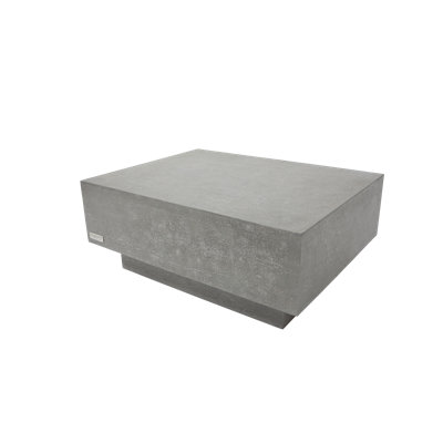 TEVERE Rectangular Concrete Coffee Table 86 x 66 x 35.6 cm