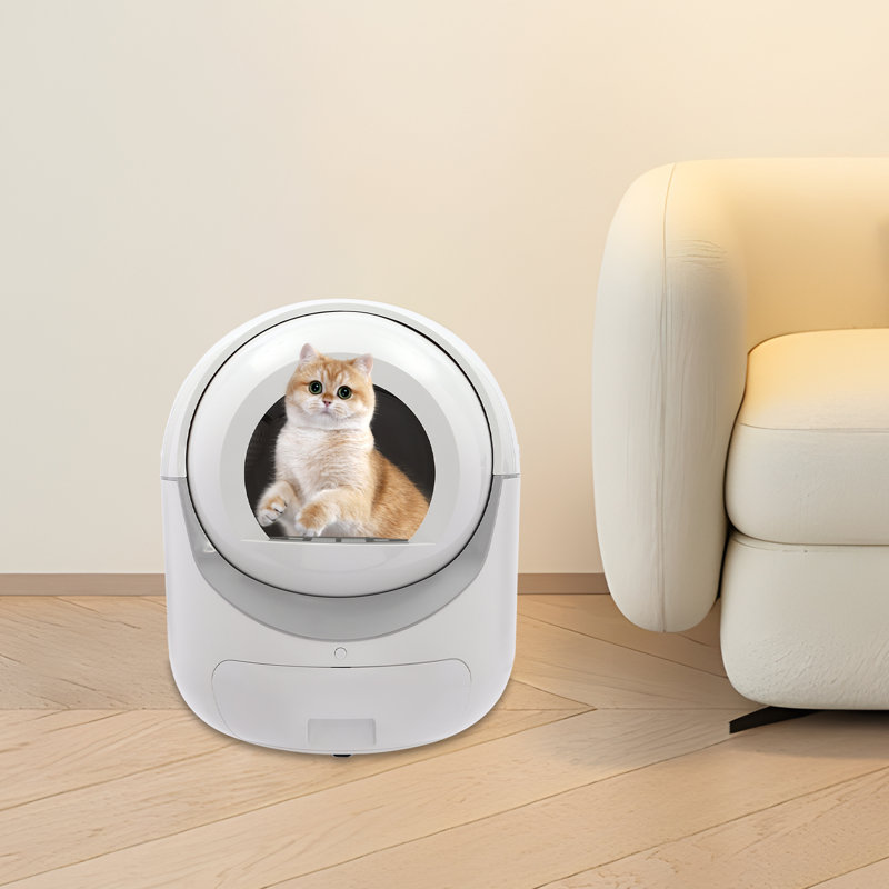 Gailen Polypropylene Enclosed Self-Cleaning Litter Box