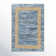 Demie Abstract Handmade Flatweave Recycled P.E.T. Area Rug in Blue/Tan