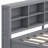 Wooden Daybed With Drawers,Storage Shelf And USB Charging Ports-106691860-106691862