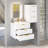 Wall Mounted Floating Cabinet, 12inch Side Cabinet with Drawers, Mutifunctional Cabinet for Bathroom, Living Room (Bathroom Vanity Not Included)-1416506415