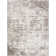 Haisley Abstract Brown/Light Grey And White  Area Rug