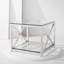 Table de bout en verre Hayward