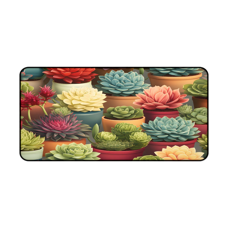 Polyester Desk Pad, 14.4x12.1