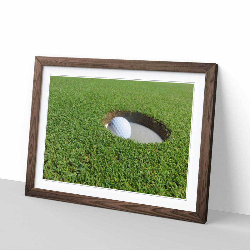 Single Picture Frame Print, Walnut