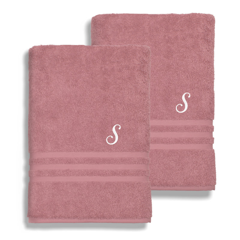 Serviette de bain en coton Denzi 1, S, Thé rose
