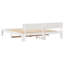 Vidaxl Bed Frame With Headboard Solid Pine Wood-113970874-113970876