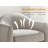 33'' Swivel Barrel Chair In Teddy Fleece (Set Of 2)-712462565