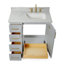 ARIEL TAYLOR 37 IN RIGHT OFFSET SINGLE OVAL SINK VANITY-1355387438-1355387439-1388708758