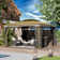 13 Ft. W X 11 Ft. D Steel Patio Gazebo