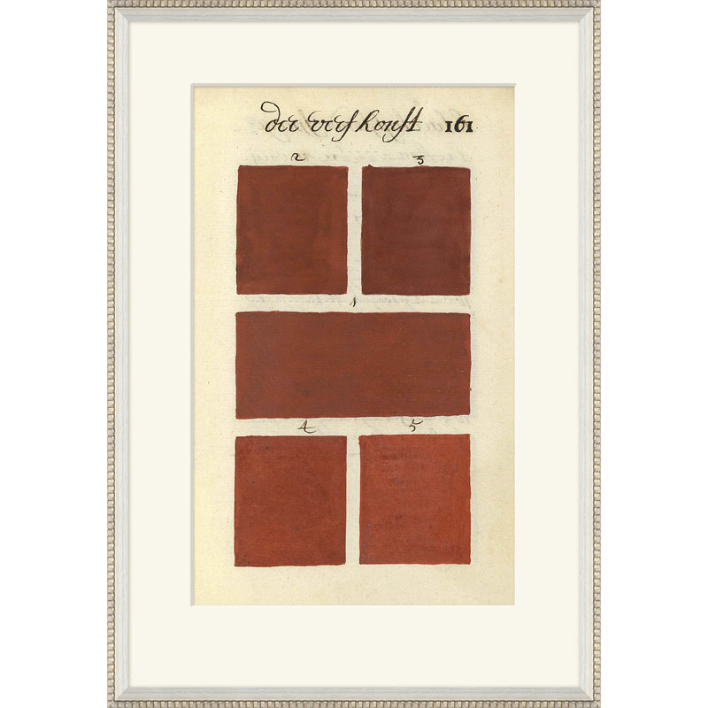 Antique Color Swatches Giclee Print by A. Boogert