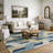 Premium Machine Washable Mayfield AMF2422 Striped Rug-947094730-947094729