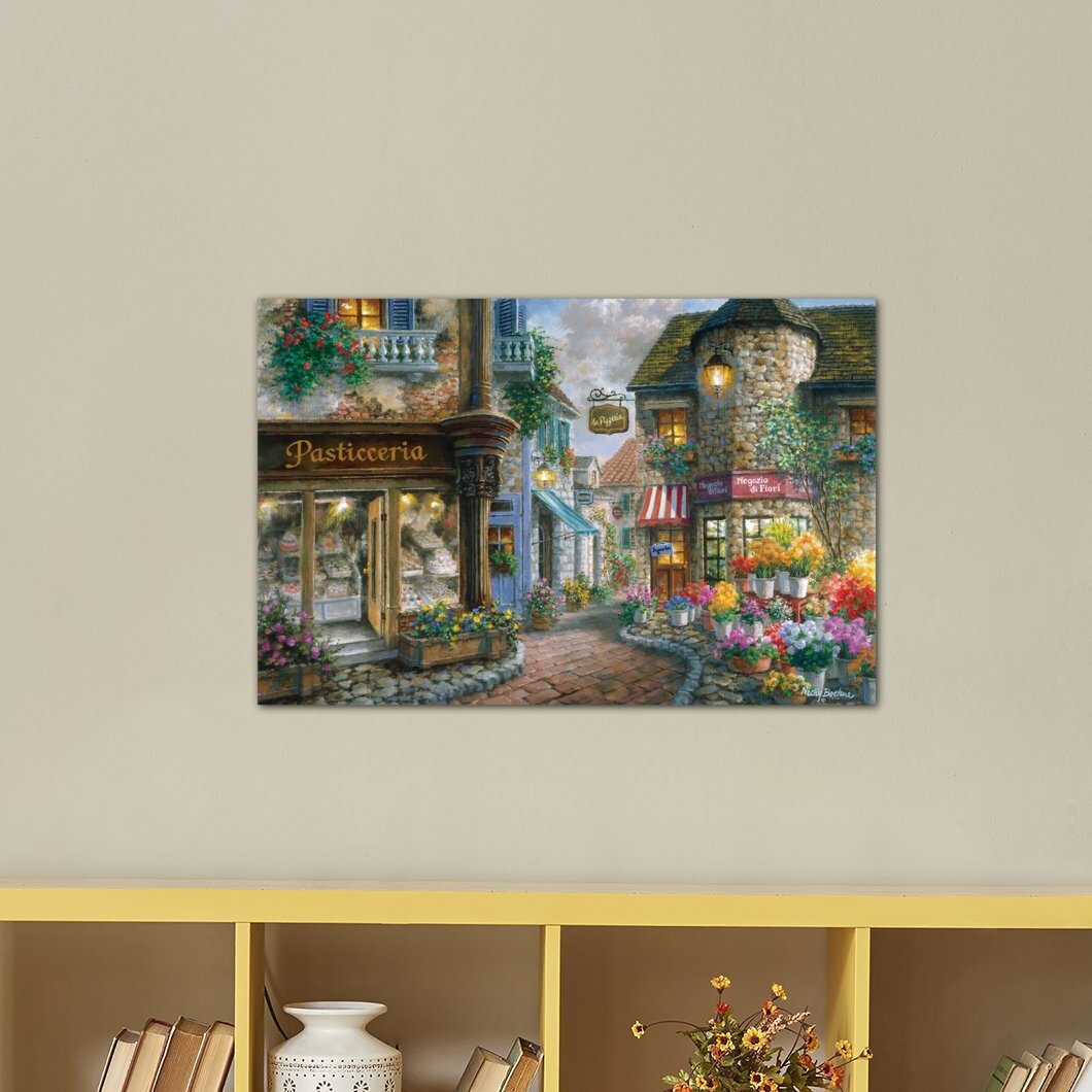 Thomas Kinkade Disney Alice in Wonderland Gallery Wrapped Canvas