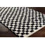 Damier Wool Patchwork Area Rug-545641593