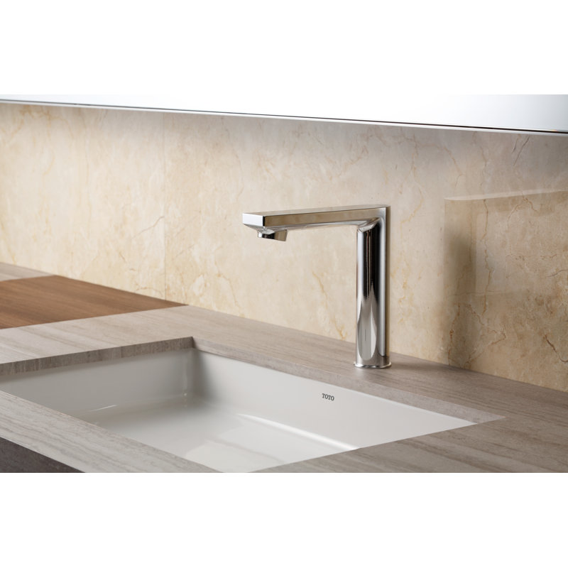 TOTO® Libella® M ECOPOWER® 0.35 GPM Electronic Touchless Sensor Bathroom Faucet, Polished Chrome