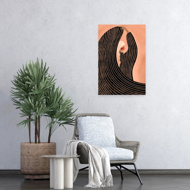 Art contemporain abstrait contemporain, H 24 po x l 16 po